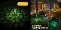 Luci decorative per paesaggi solari Luci da giardino a LED a terra RGB
