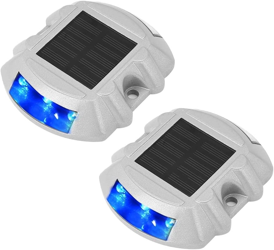 La strada solare di alluminio temperata fissa il perno incastonato di Cat Eye Marker Blinker Road LED
