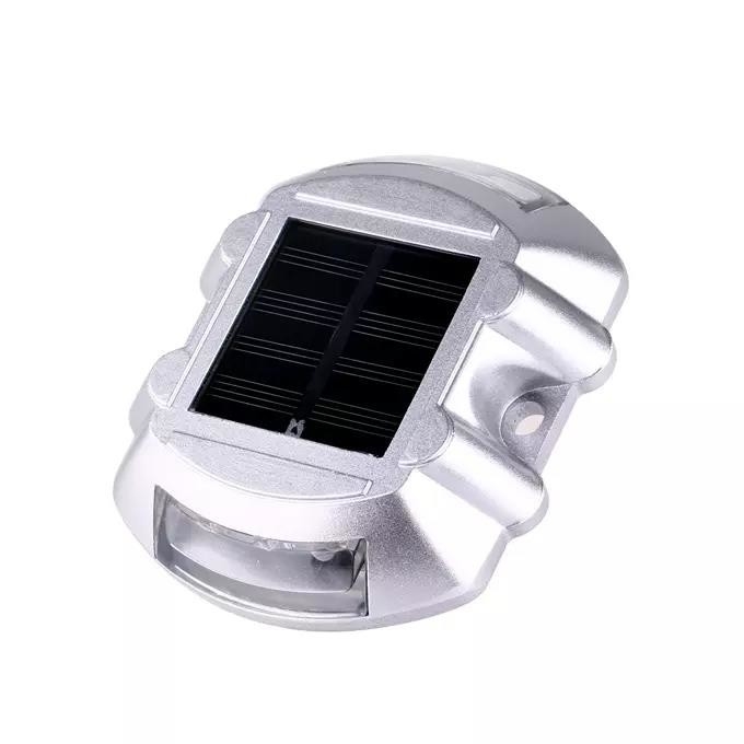 La strada solare di alluminio temperata fissa il perno incastonato di Cat Eye Marker Blinker Road LED