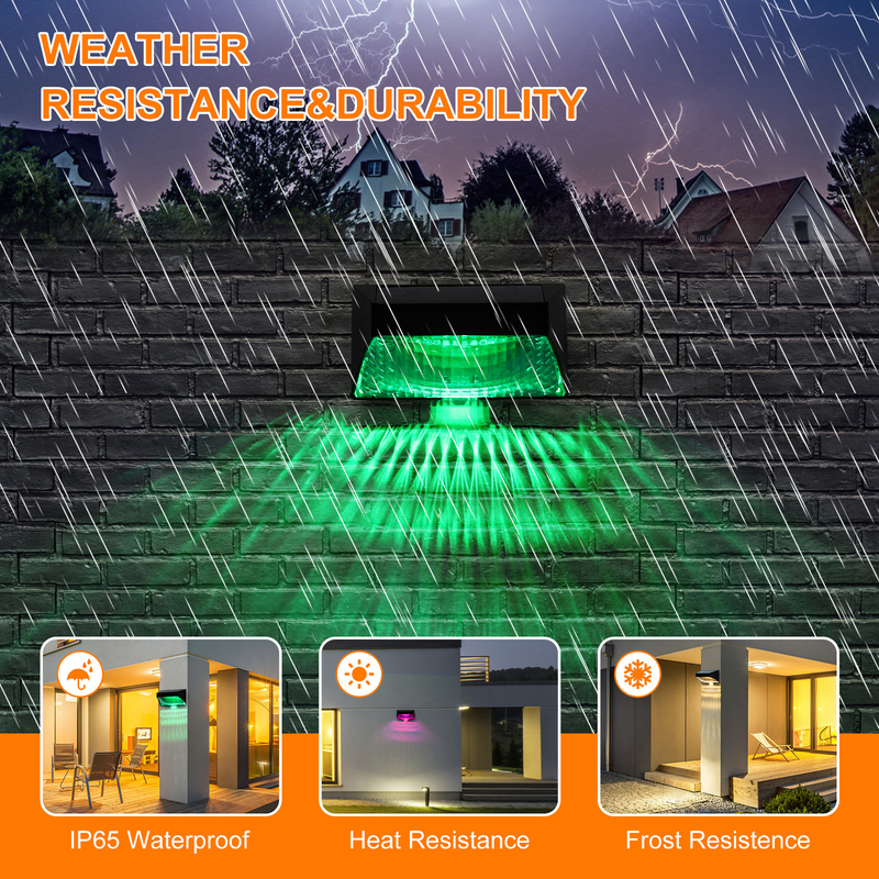 Luce alimentata solare del giardino dell'ABS solare all'aperto decorativo delle luci dell'OEM IP65