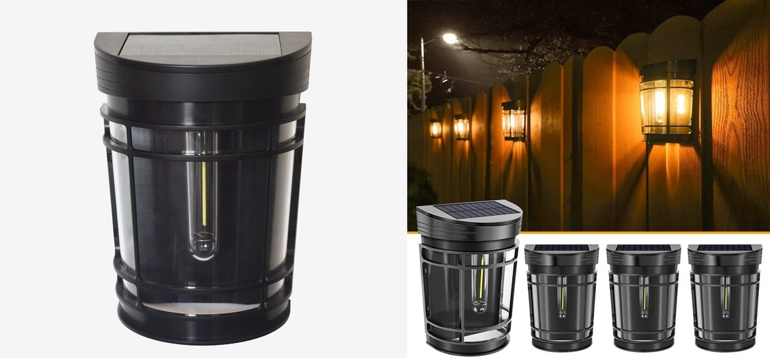 Il giardino solare del paesaggio decorativo accende la luce ambientale impermeabile all'aperto della parete del LED