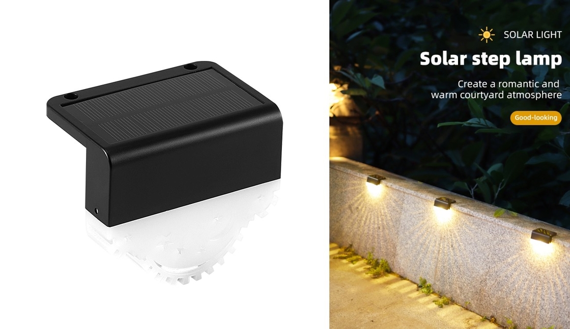 Il giardino solare impermeabile IP65 accende la mini luce all'aperto del recinto della decorazione per la scala del parco