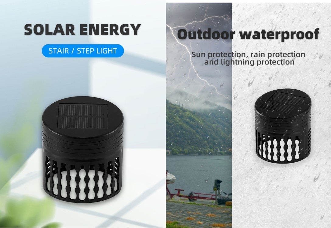 Luci solari del recinto di longevità IP65 per la luce LED del giardino della parete che accende le lampade resistenti UV