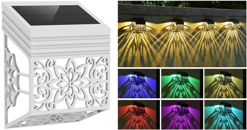 Il recinto solare di progettazione unica del modello accende la luce durevole del giardino del LED del waterprooof all'aperto di illuminazione