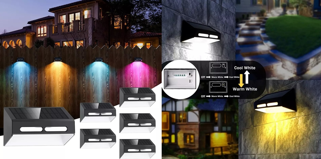 luci alimentate solari del recinto della batteria 1800mA delle lampade solari LED di Light Decorative Ambient