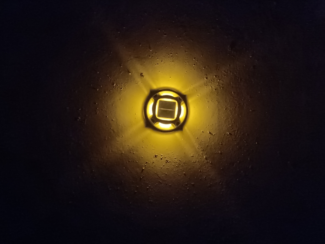 Il giro solare senza fili della luce del bacino della strada privata ha condotto l'indicatore all'aperto per il passaggio pedonale 110*22.5 millimetro