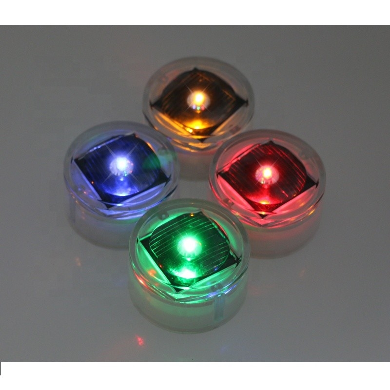 Temperi il lampeggiamento alimentato solare di vetro dell'indicatore della pavimentazione del LED Cat Eye Light 40MA