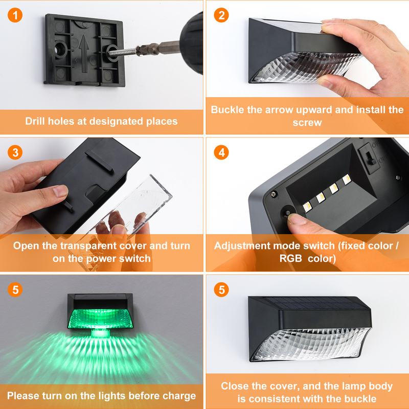 IP65 recinto solare Flood Lights For RGB all'aperto decorativo per paesaggio