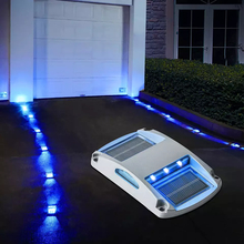 Installazione di vite di luce di dock solare in alluminio 7.1 x 5.3 x 4.3 pollici
