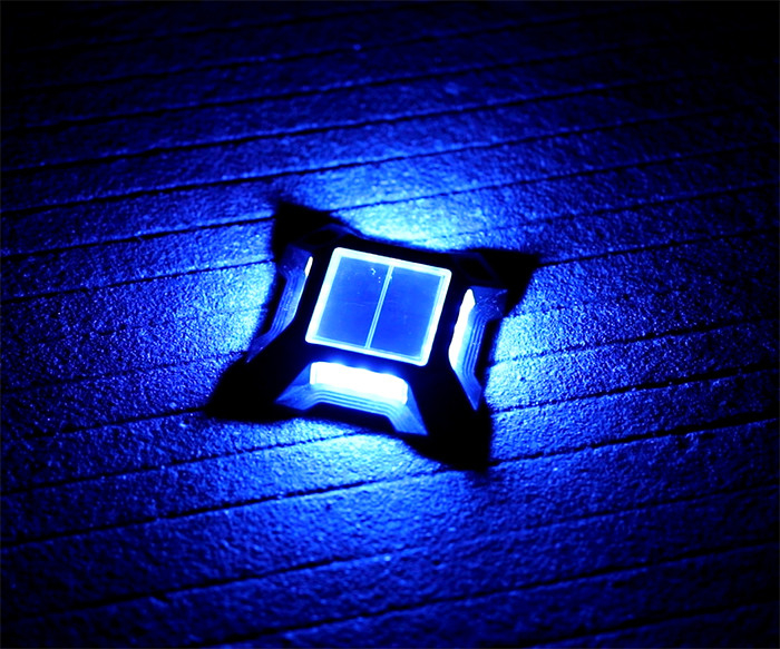 IP68 impermeabile via d'ingresso Dock solare luce alta luminosità per giardino esterno Patio Deck