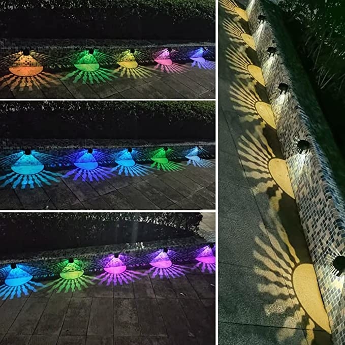 IP65 impermeabile all'aria aperta luce solare per il recinto per la decorazione del prato del giardino