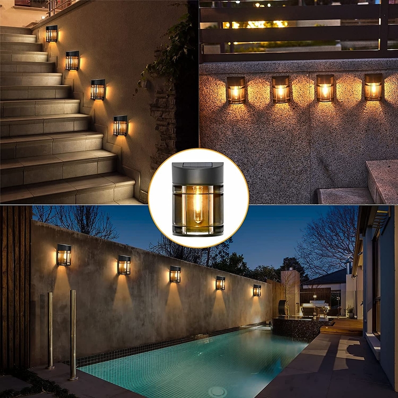 IP65 impermeabile all'aria aperta a energia solare luci da giardino a led lampada solare