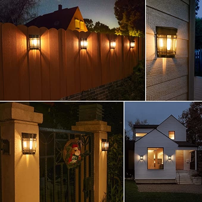 IP65 impermeabile all'aria aperta a energia solare luci da giardino a led lampada solare