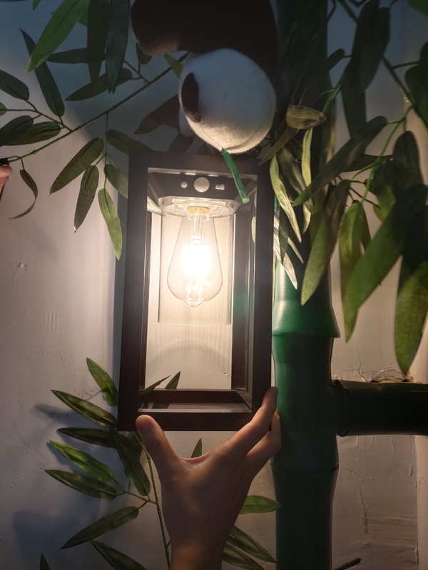Lampada per corridoio per giardino per patio