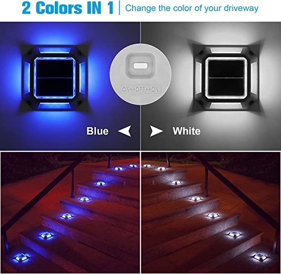 IP67 resistente all'acqua luci a led solare per il porto luci a led per il ponte per il marciapiede scalinata per il giardino