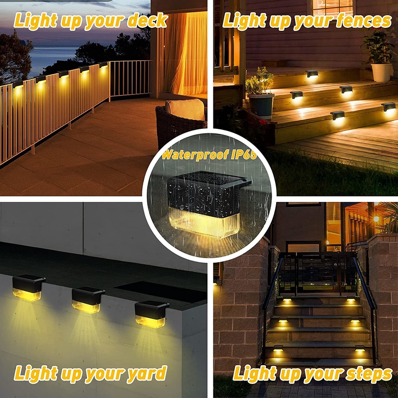 IP67 resistente all'acqua luci a led solare per il porto luci a led per il ponte per il marciapiede scalinata per il giardino