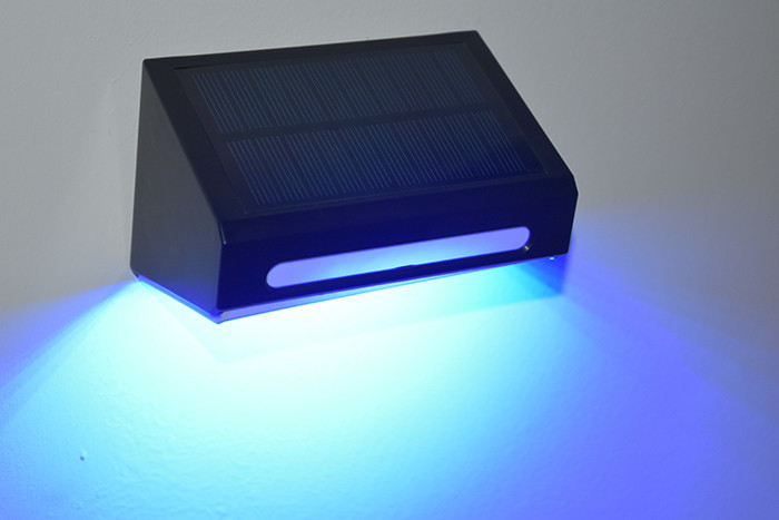 Luce solare per pareti esterne Luce a LED impermeabile Luce solare per giardino Per la decorazione del cortile del patio