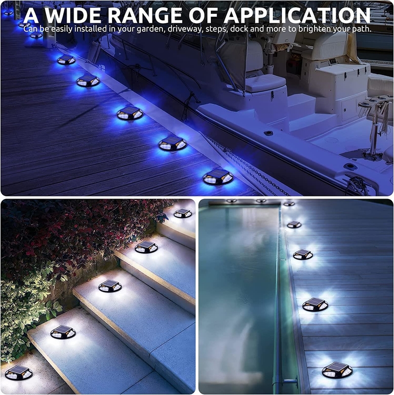 Multicolore esterno IP65 impermeabile a energia solare RGB LED luci da giardino lampada da cortile