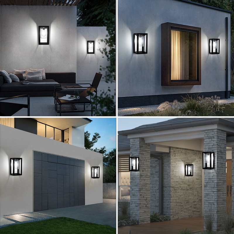 Lampade decorative esterne LED bianche calde alimentate a energia solare con livello di impermeabilità IP65