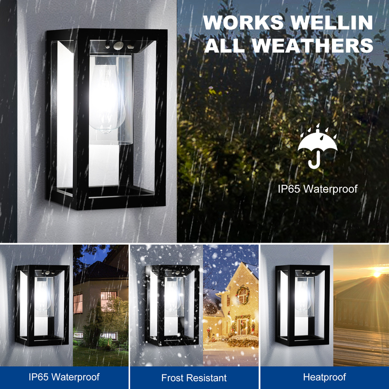 Lampade decorative esterne LED bianche calde alimentate a energia solare con livello di impermeabilità IP65