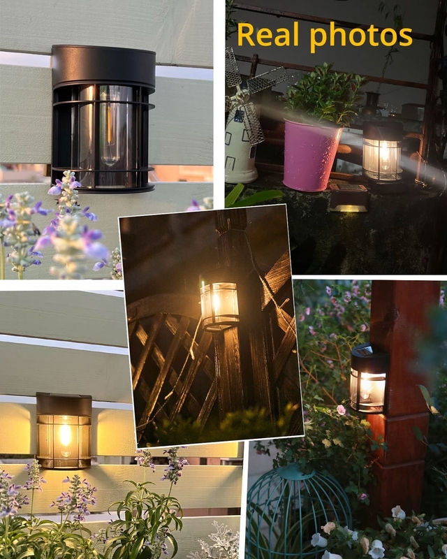 Lampada a parete a LED a energia solare