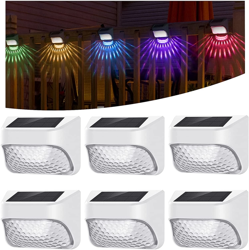 Luce di recinzione solare a LED con IP65 livello impermeabile 15 ore di tempo di lavoro ABS PMMA