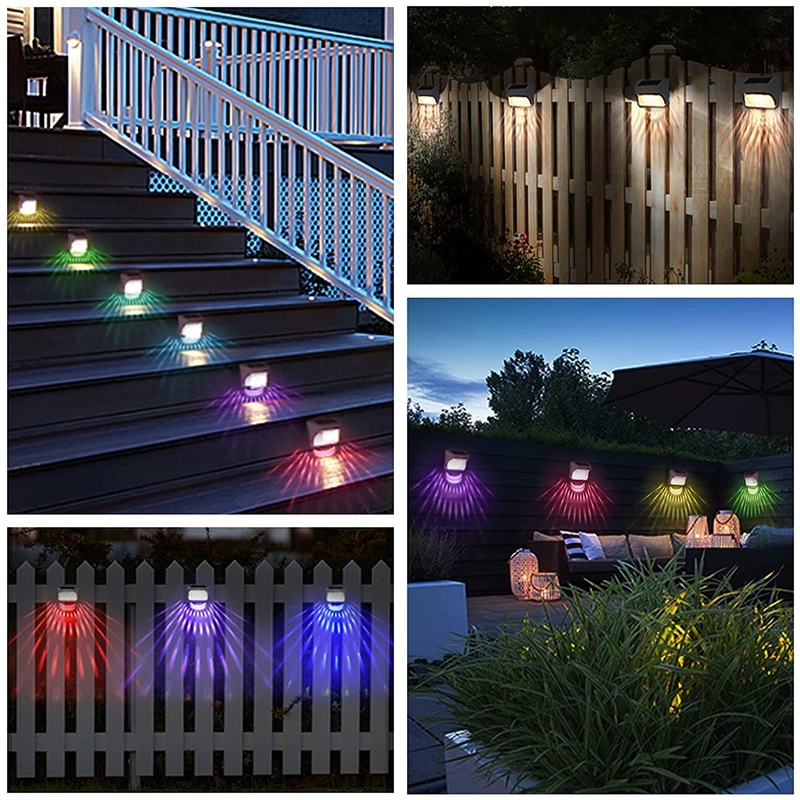 Luce di recinzione solare a LED con IP65 livello impermeabile 15 ore di tempo di lavoro ABS PMMA