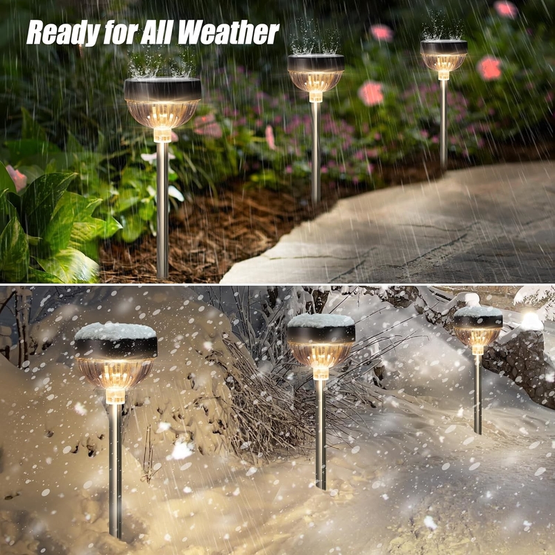 Luce solare per prato esterno RGB Decorativa luce solare da giardino per corridoio cortile