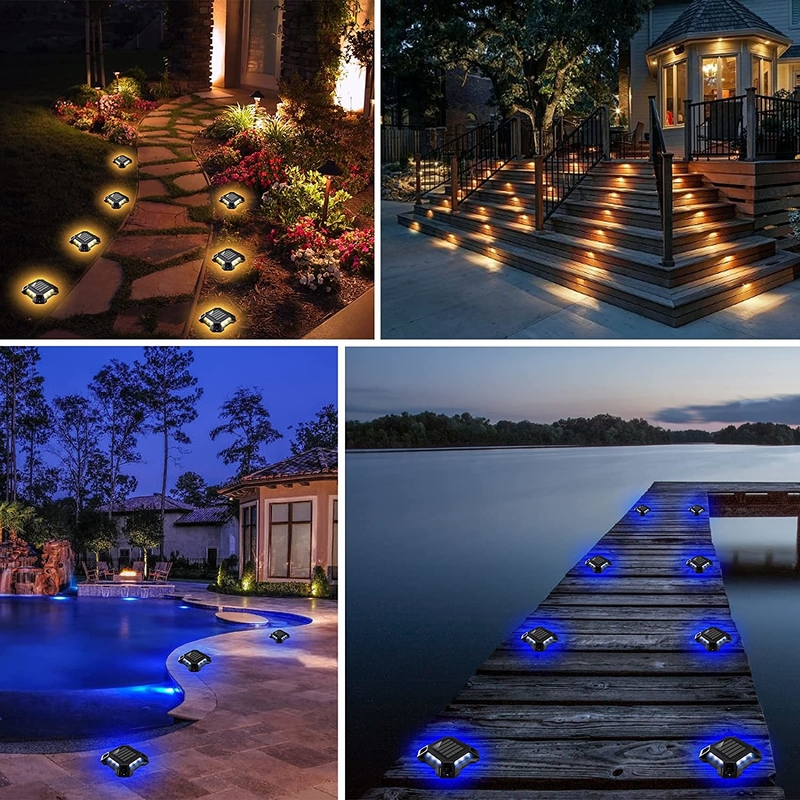 Percorso esterno impermeabile Percorso solare luci di ponte LED luce sotterranea per Garden Street
