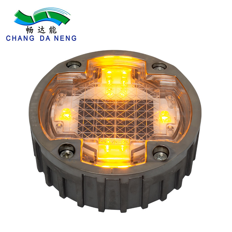 Avvertenza di traffico ad alta visibilità di alluminio per strada solare per strada riflettente riflettente LED per strada