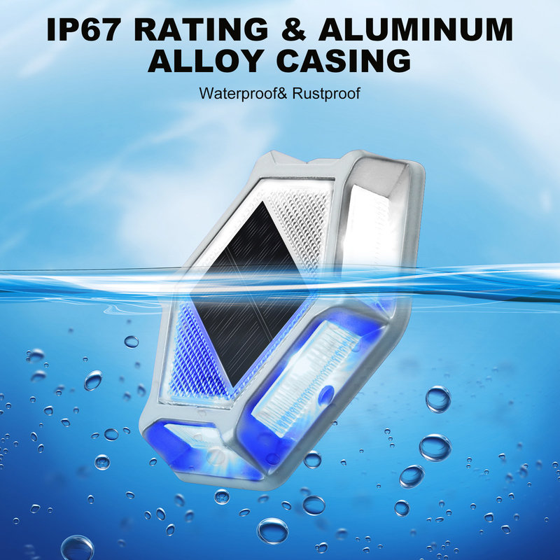 IP68 Lampada solare impermeabile per il porto 2V Installazione a vite Lampada a LED per l'illuminazione del porto sicuro