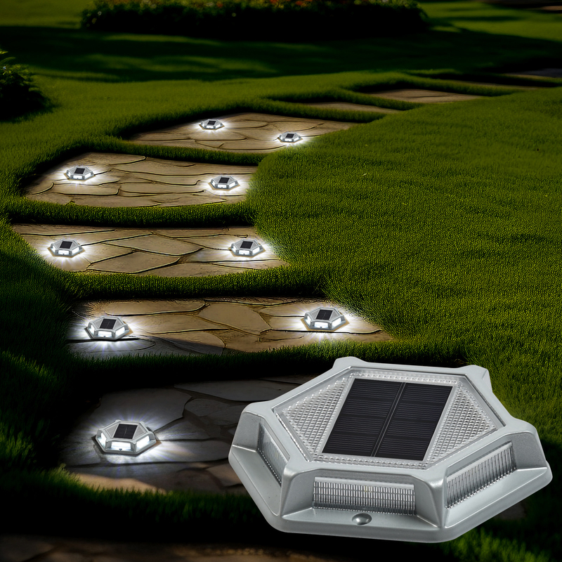 Luce a LED solare per facile installazione a vite 20 lumens Luminosità Fonte di luce bianca fredda
