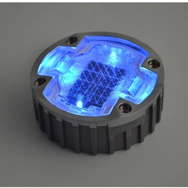 6 pcs LED Quantity Solar LED Road Studs con durata di vita di 3 anni e batteria Ni-Mh