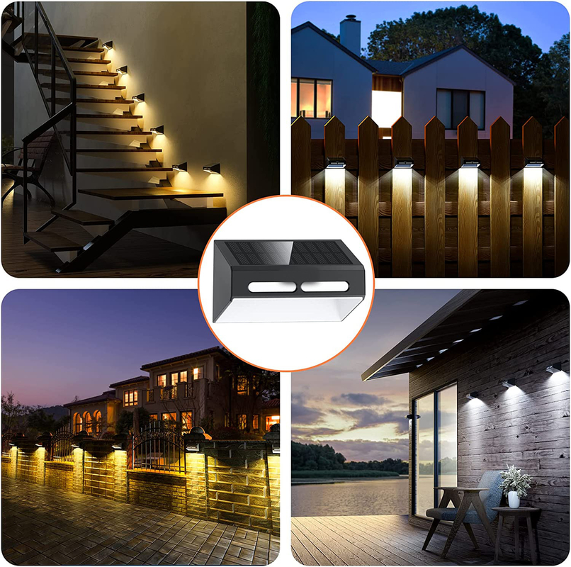Lumiere solare a LED con ABA PC Shell RGB Respiration Mode per illuminazione esterna