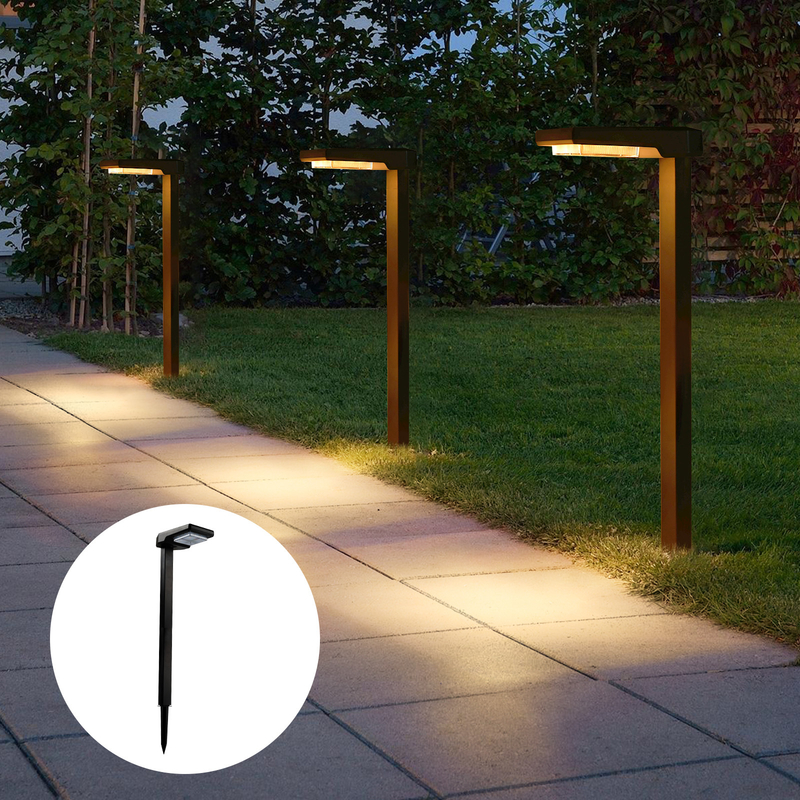 Luce a LED a energia solare con accensione/spena automatica per 15 ore di lavoro