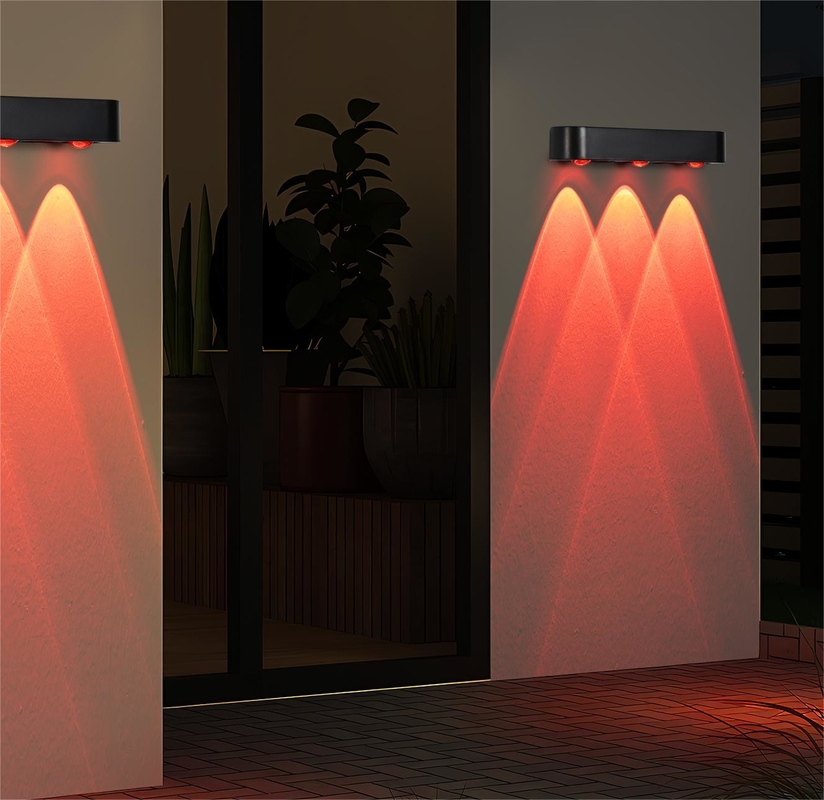 200 g di luce solare a parete per giardino/ parco/ patio/ recinzione/ paesaggio