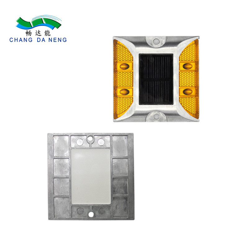 Lampada LED solare lampeggiante a luce riflettente