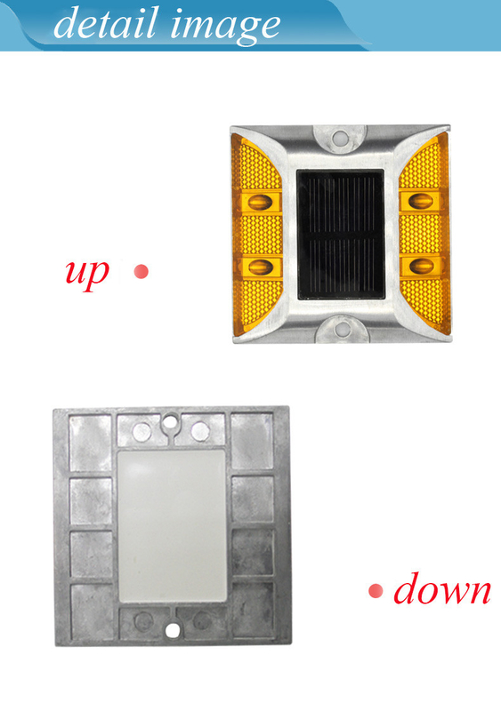Lampada LED solare lampeggiante a luce riflettente
