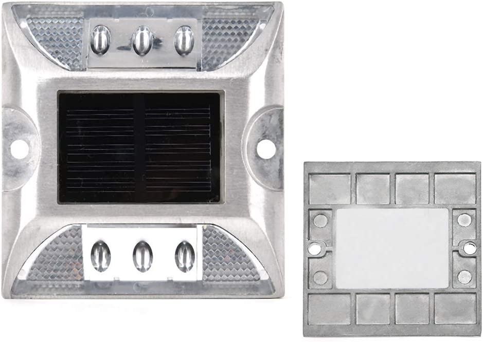 Stagno stradale solare con 103*106*24mm Dimensione e LED Riflettente avvertimento del traffico luce 330g