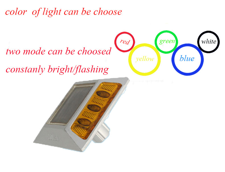 2V LED IP68 impermeabile Lega di alluminio PC riflettente Giallo Rosso Bianco Blu Verde