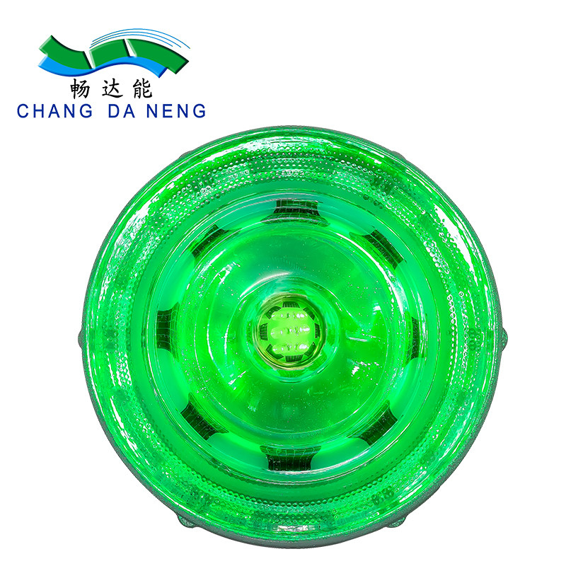 360 gradi vetro temperato a energia solare LED Road Stud Roadway Avvertimento Pavimentazione Road Stud