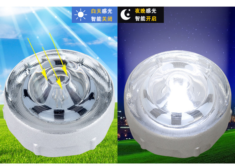 360 gradi vetro temperato a energia solare LED Road Stud Roadway Avvertimento Pavimentazione Road Stud