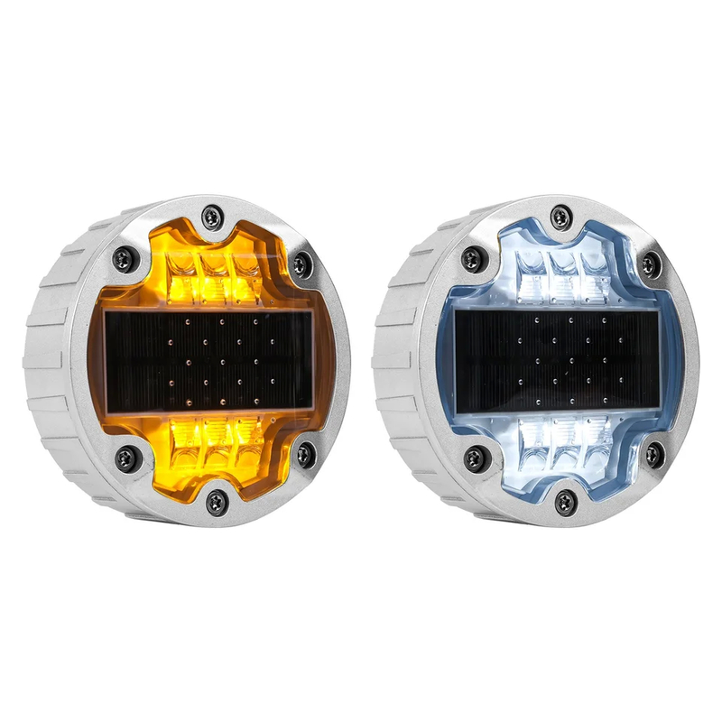 Riflettori stradali a energia solare a LED con distanza visiva di 800 m e capacità di carico di 20 tonnellate