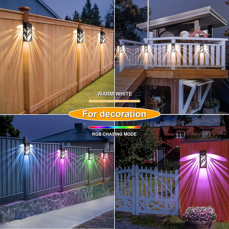 150g luci da giardino a energia solare migliorano il vostro spazio esterno con una bella decorazione di illuminazione per recinzione Darden