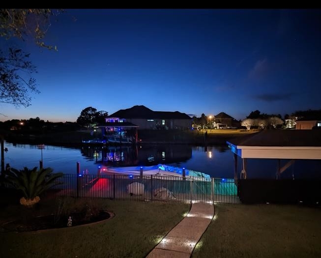 Lampade di terrazza solari impermeabili IP67 LED Ourdoor Solar Dock Light per l'illuminazione esterna