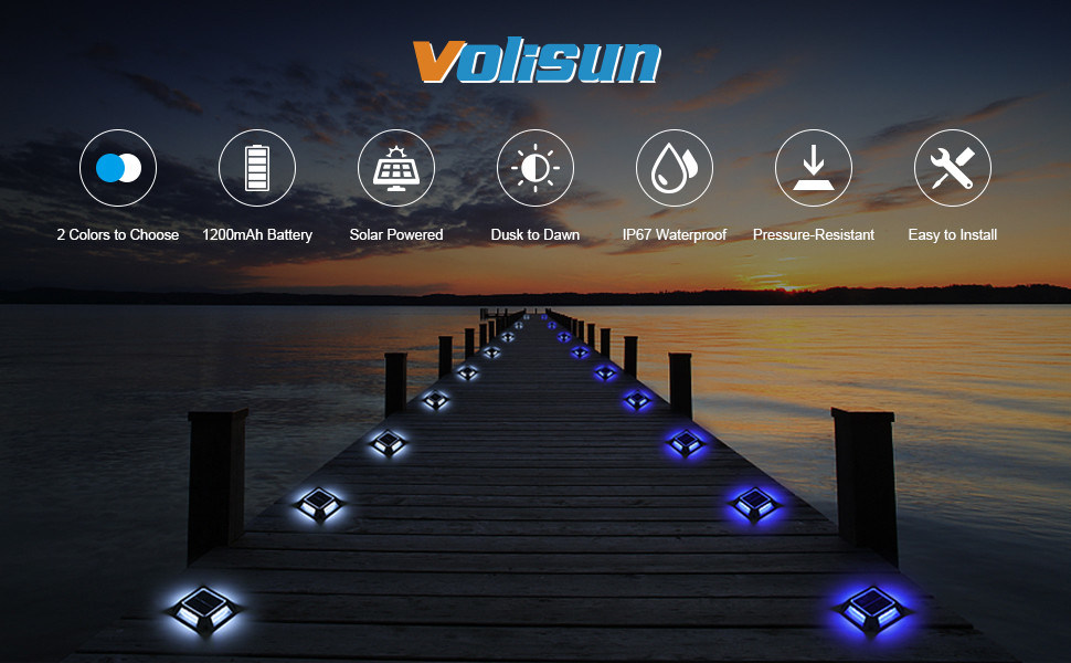 Luce solare con batteria da 600 mAh e 20 ore di lavoro in bianco