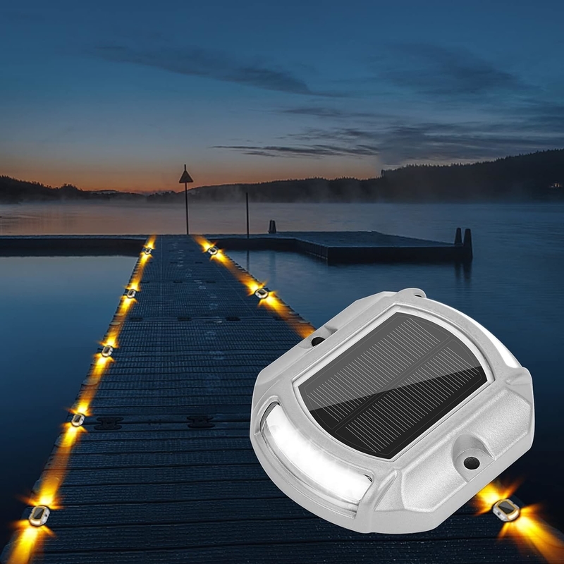 Luce di copertura solare in alluminio PC per una facile installazione in bianco caldo