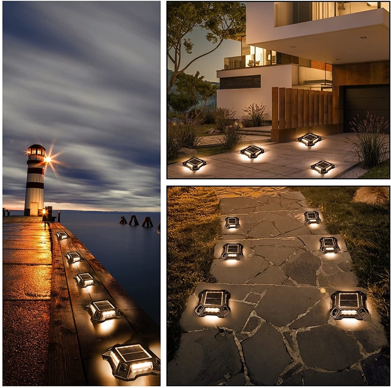 Bule/Cold White Solar Led Light alimentato da batteria Ni-Mh da 1,2 V/600 MAH