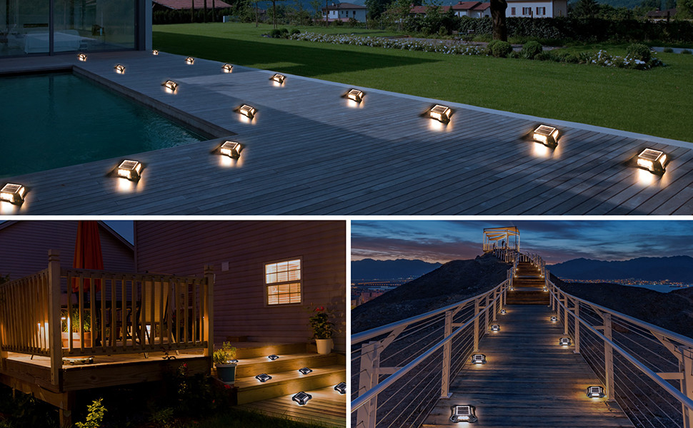 Bule/Cold White Solar Led Light alimentato da batteria Ni-Mh da 1,2 V/600 MAH