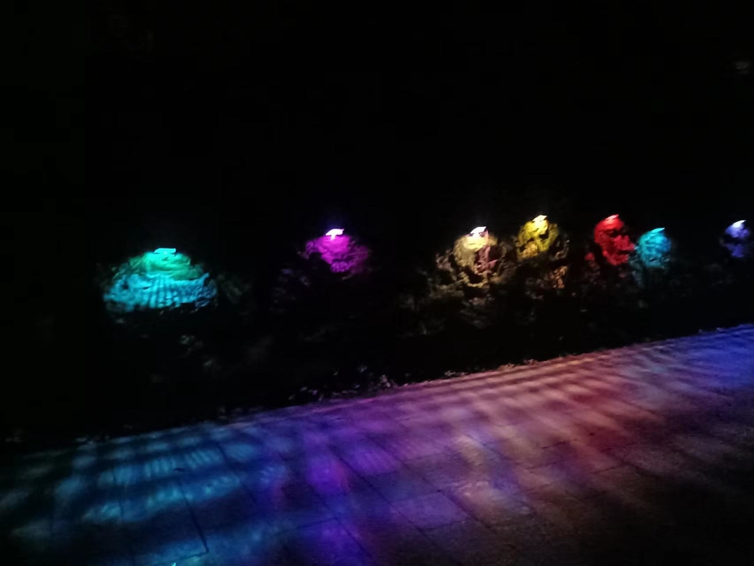 Lampade LED da giardino durevoli 150g con batteria Ternaria batteria al litio 3.7V / 51200MAH